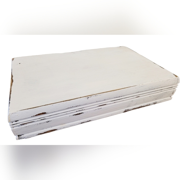 William Rogers & Son Anti Tarnish Flatware Storage Box Painted Farmhouse… - Picture 1 of 6